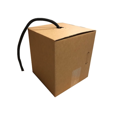 Kable Kontrol Braided Cable Sleeve, 1/2 in Inside Dia., 150 ft, Polyethylene Terephthalate, Black BSSCE0.50-150